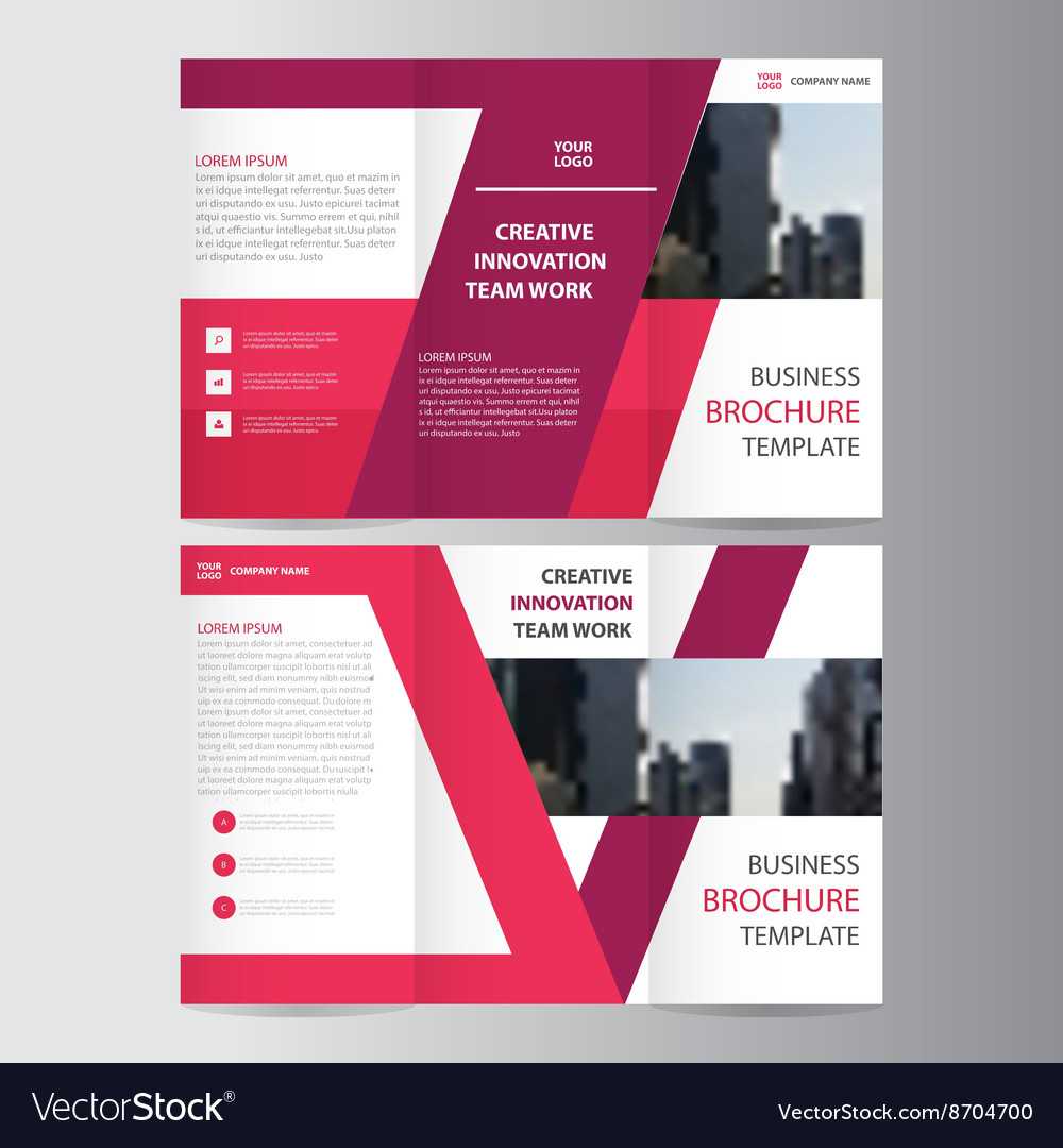 Purple Trifold Brochure Flyer Leaflet Templates For Free Online Tri Fold Brochure Template