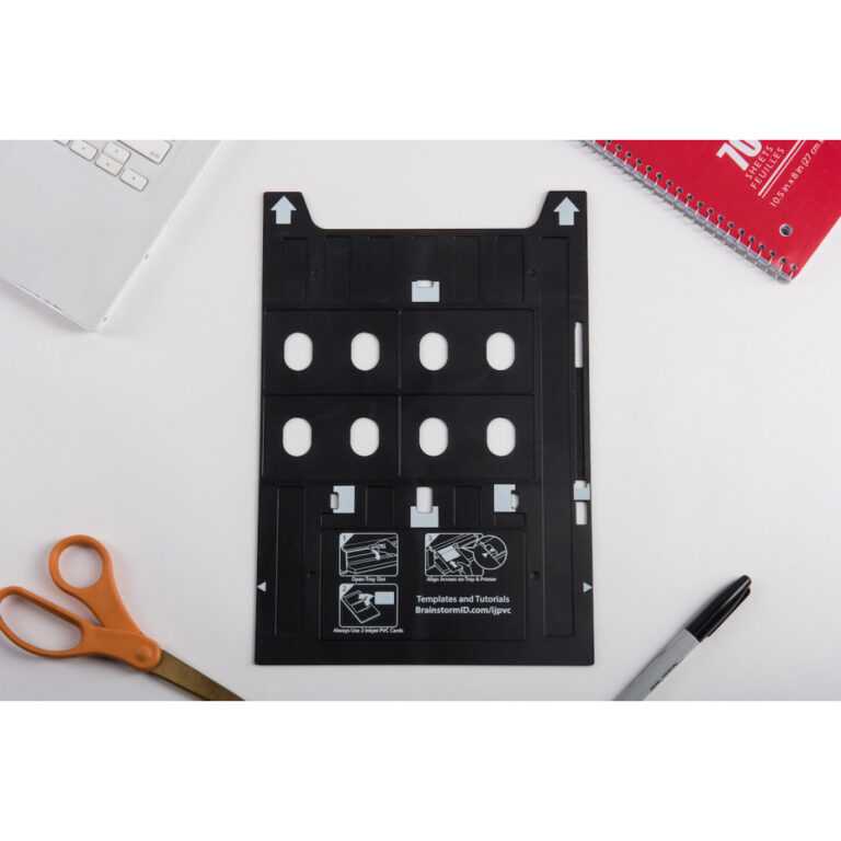pvc id card software for epson l805