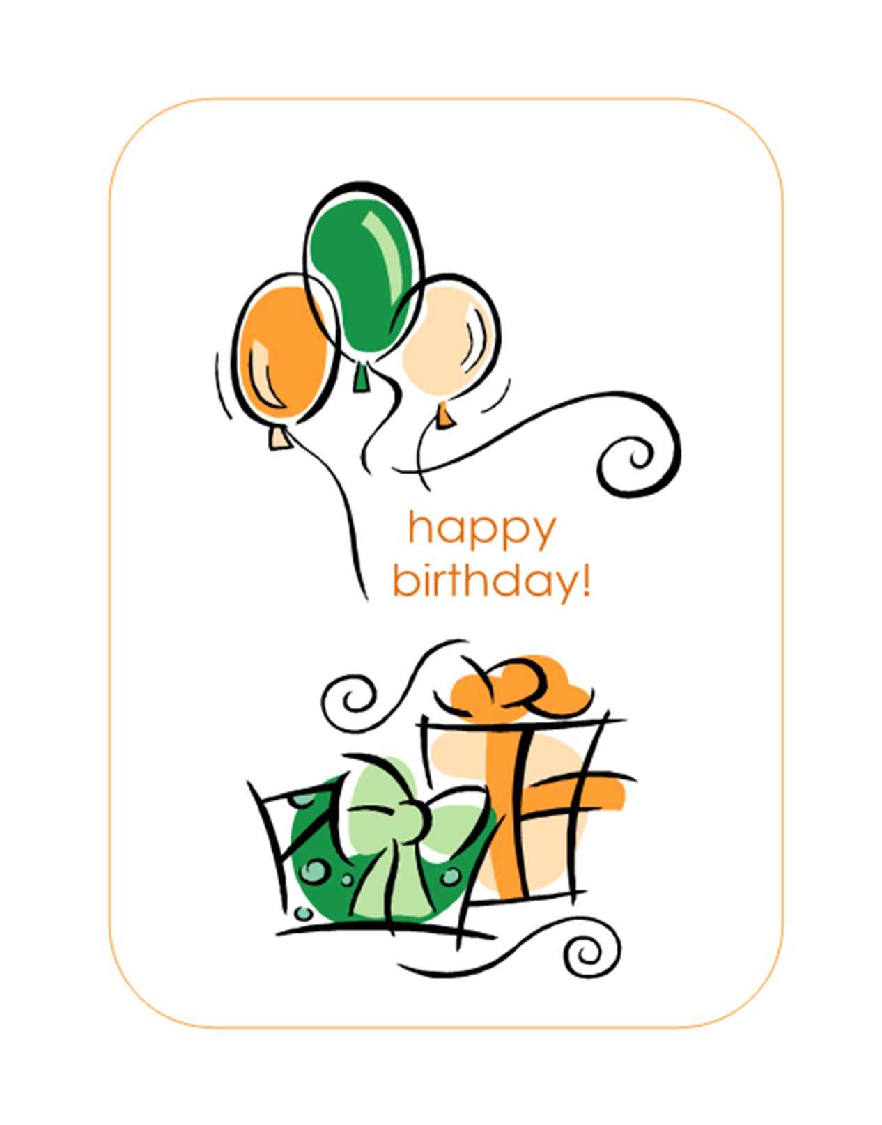 Quarter Fold Birthday Card Template - Atlantaauctionco For Quarter Fold Birthday Card Template