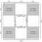 Quarter Fold Card 650*631 – Quarter Fold Card Template With Quarter Fold Card Template