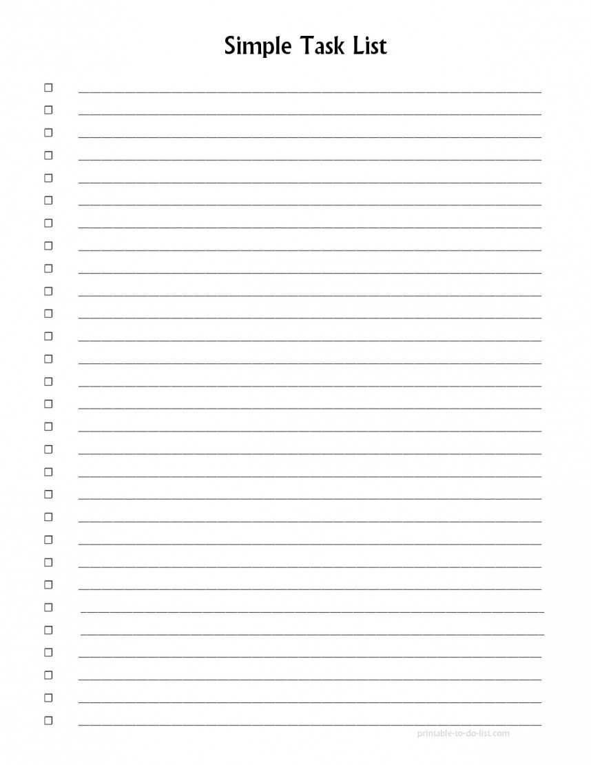 Rare Blank Checklist Template Word Ideas Microsoft Free Regarding Blank Checklist Template Word