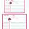 Raspberries Recipe Card – 4X6 & 5X7 Page | Recipe Keepers Pertaining To 4X6 Photo Card Template Free