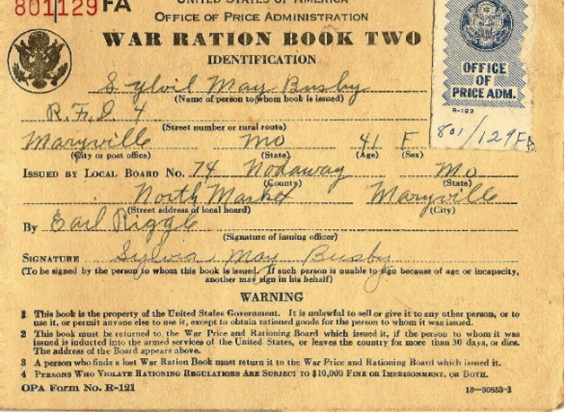 Ration Books | The National Wwii Museum | New Orleans Pertaining To World War 2 Identity Card Template
