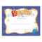 Reading Achievement Award Purple Gold Foil Stamped Certificates With Halloween Certificate Template