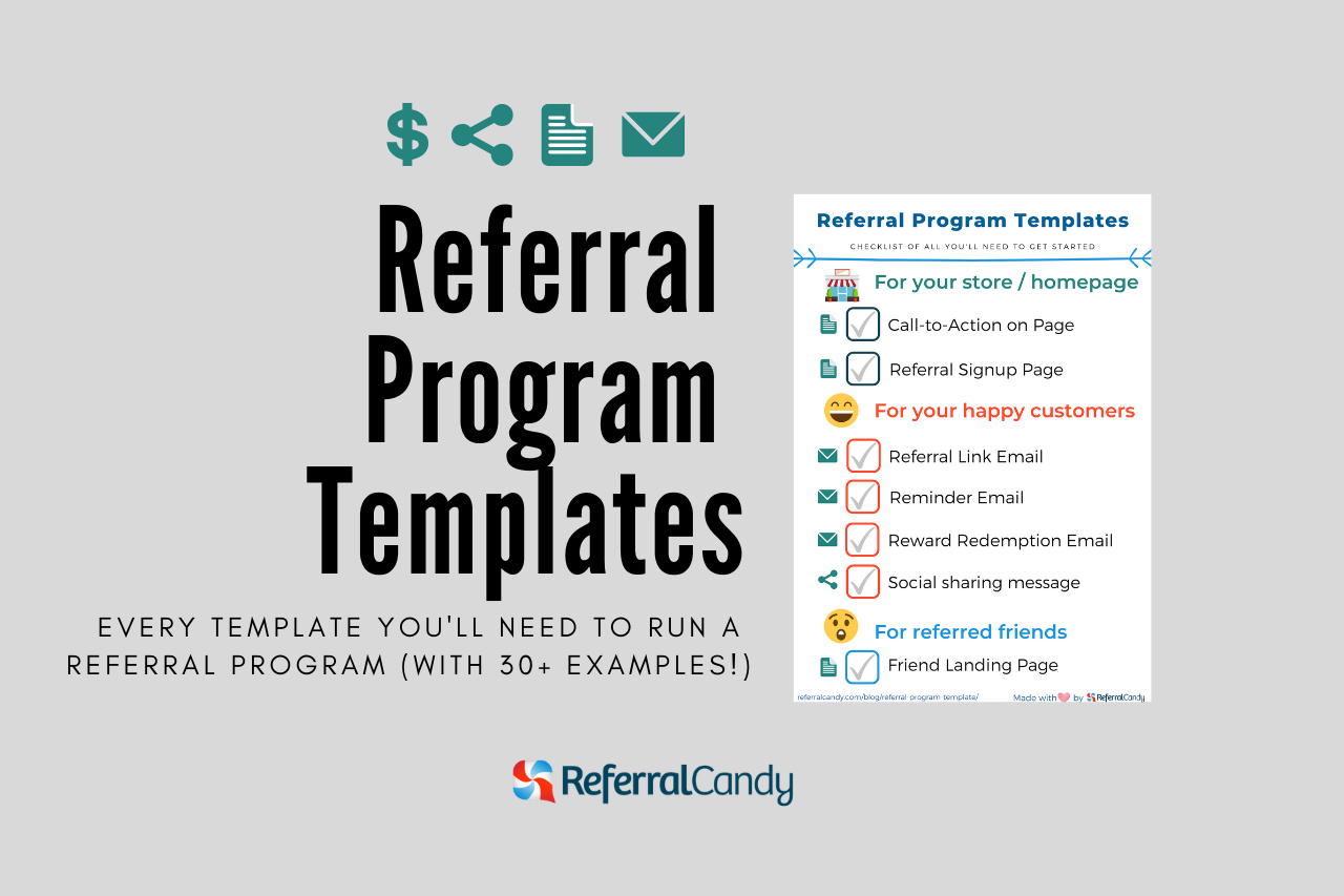 Referral Program Templates – Examples Of All You'll Need To Within Referral Card Template Free