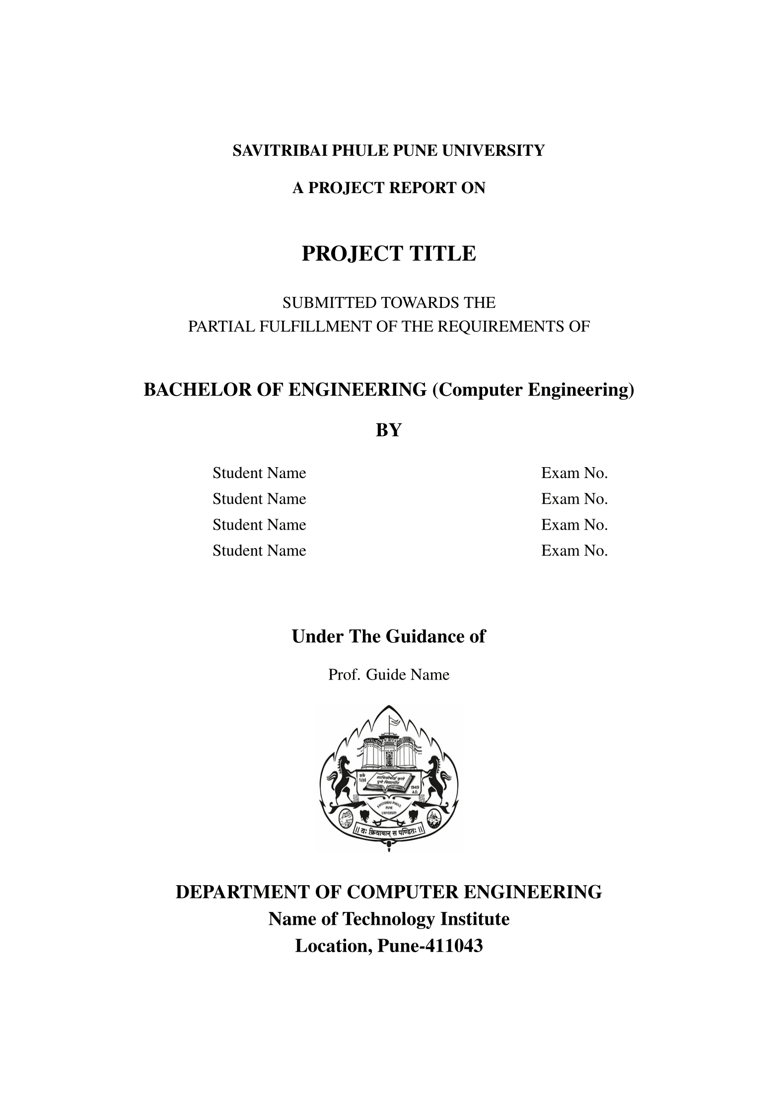 Report And Thesis Formatting In Latex Or Word | Docx2Latex With Regard To Latex Project Report Template