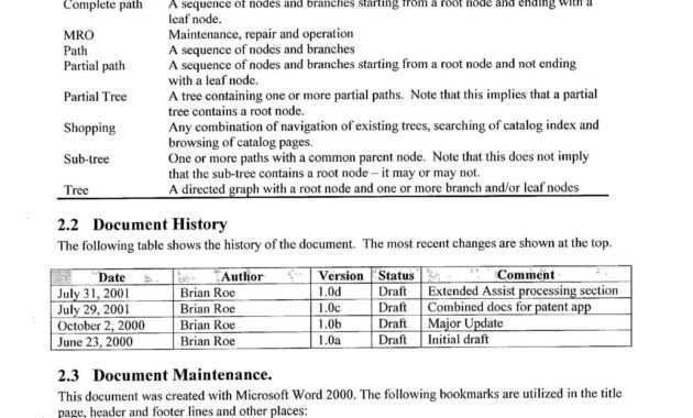 Report Spec Template | Glendale Community inside Section 37 Report Template