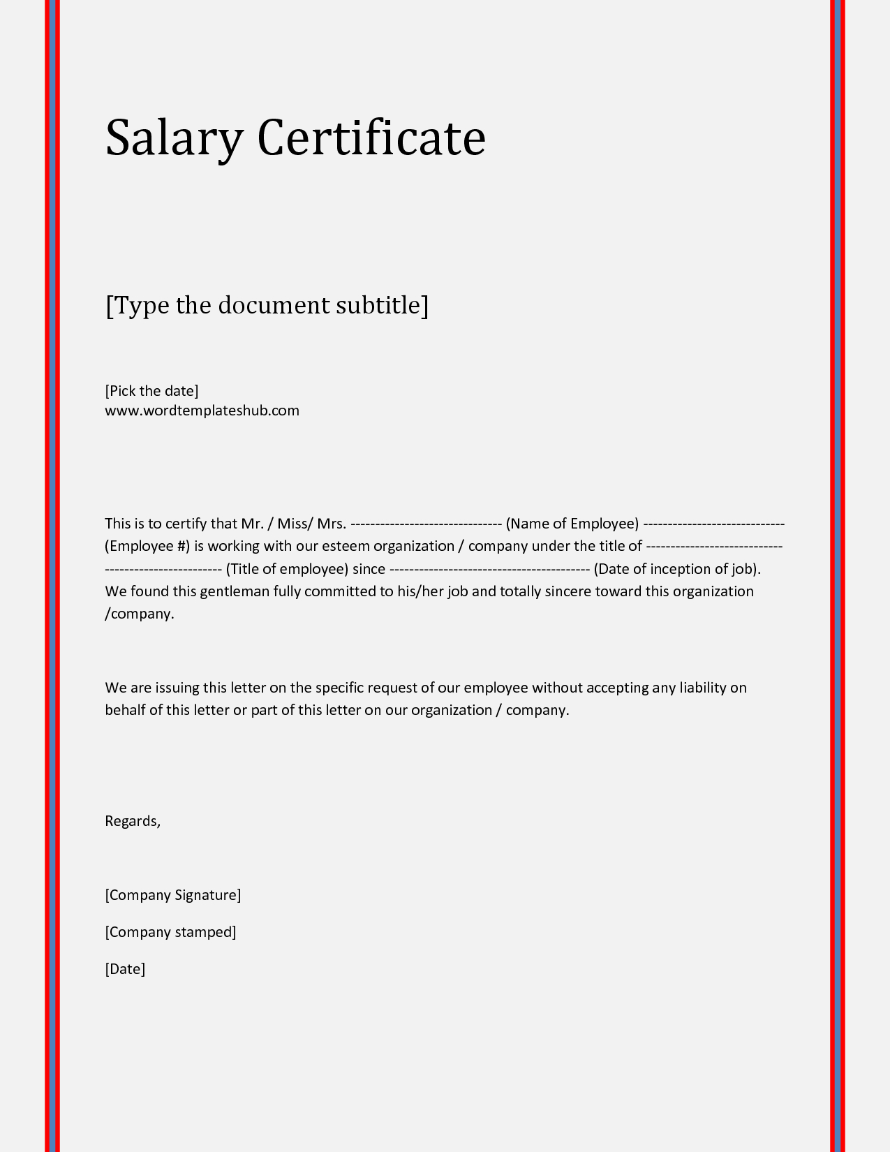 Request Letter For Certificate Employment Nurses Cover Proof With Regard To Certificate Of Employment Template