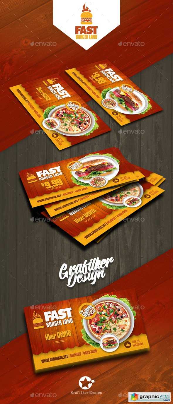 Restaurant Business Card Templates 20760814 » Free Download With Regard To Restaurant Business Cards Templates Free