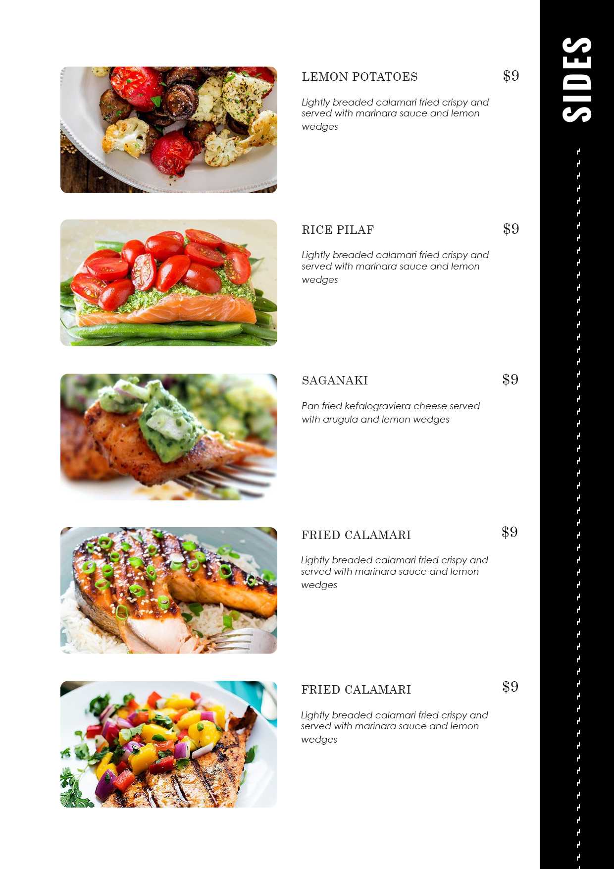 Restaurant Menu – Id11 Within Free Cafe Menu Templates For Word