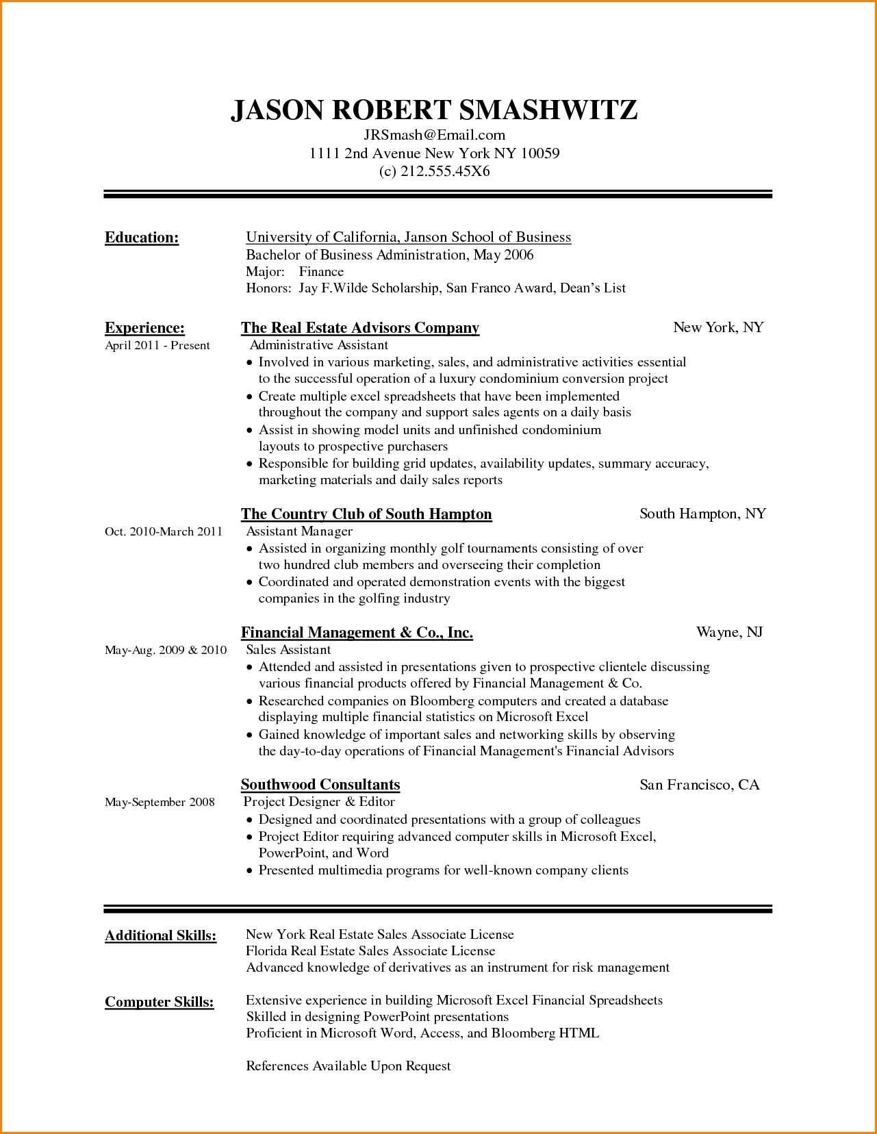 Resume Format Skills | Microsoft Word Resume Template For Microsoft Word Resumes Templates