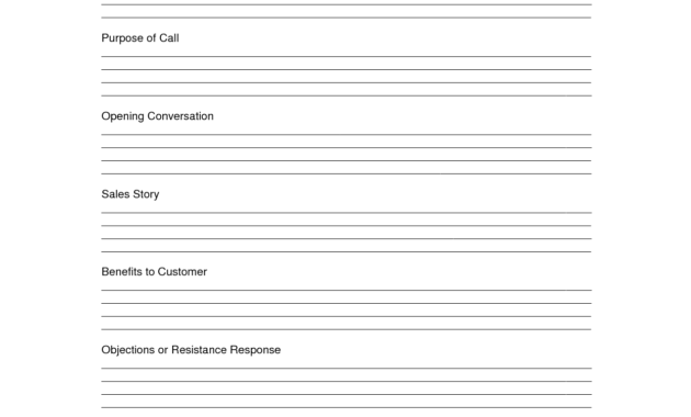 Sales Log Sheet Template | Sales Call Log Template | Call in Sales Call Report Template Free