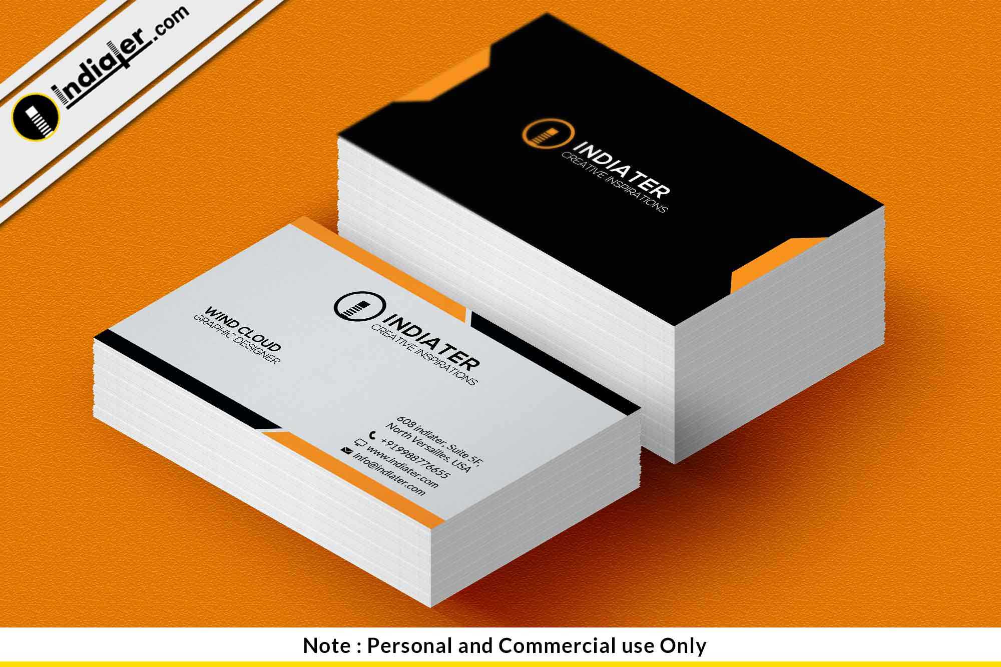 Sample Personal Business Cards Free Card Template Psd In Free Personal Business Card Templates
