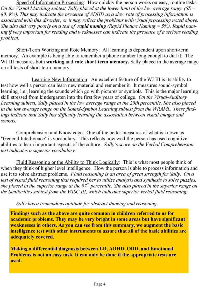 Sample Psychoeducational Report Pdf within Psychoeducational Report Sample Psychoeducational Report Pdf within Psychoeducational Report