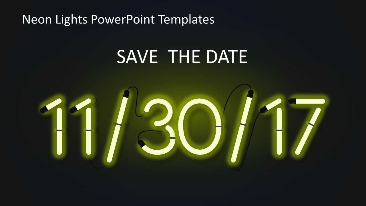Save The Date Powerpoint Template – Atlantaauctionco For Save The Date Powerpoint Template