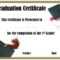 School Graduation Certificates | Customize Online With Or with 5Th Grade Graduation Certificate Template