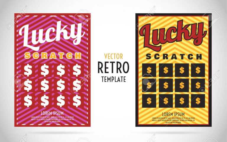 Scratch Off Card Templates