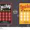 Scratch Off Lottery Ticket Vector Design Template Stock Throughout Scratch Off Card Templates