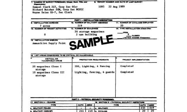 Security Assessment: Physical Security Assessment Report with regard to Physical Security Report Template