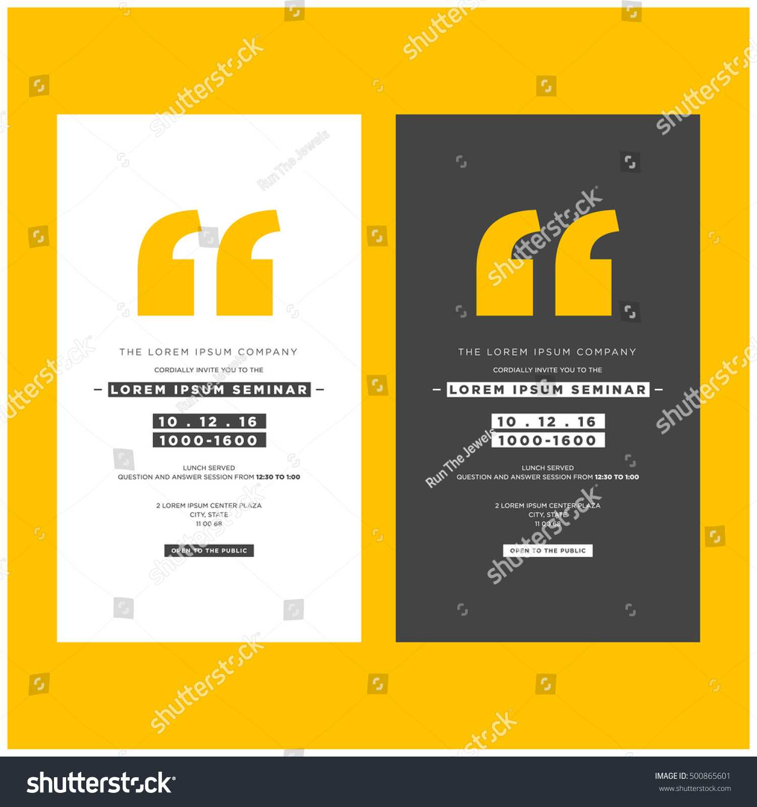 Seminar Invite Template • Invitation Template Ideas In Seminar Invitation Card Template