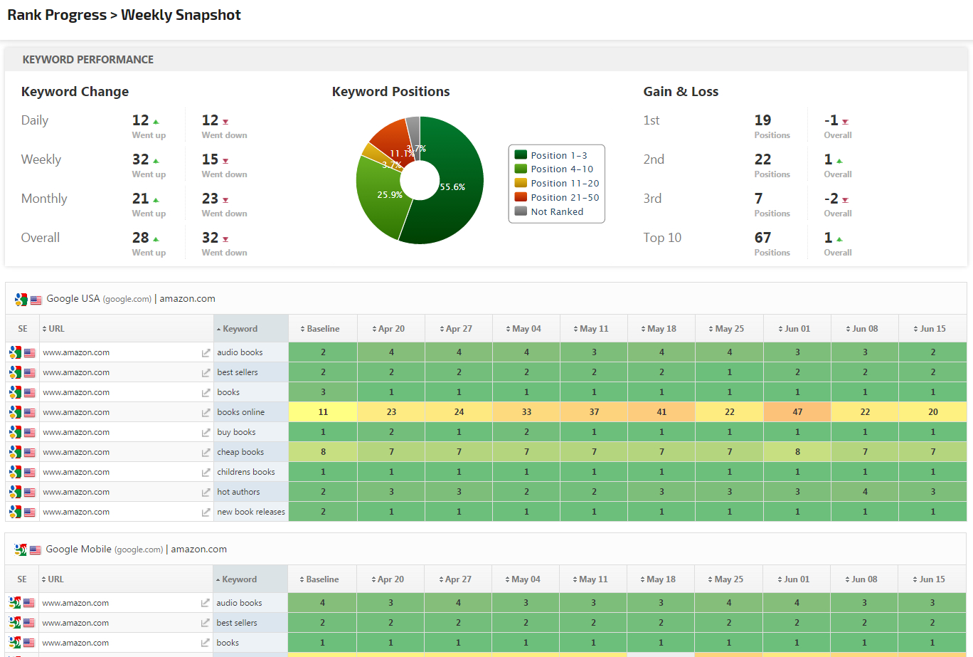 Seo & Marketing Report Pdf System Templates | Rank Ranger In Seo Report Template Download