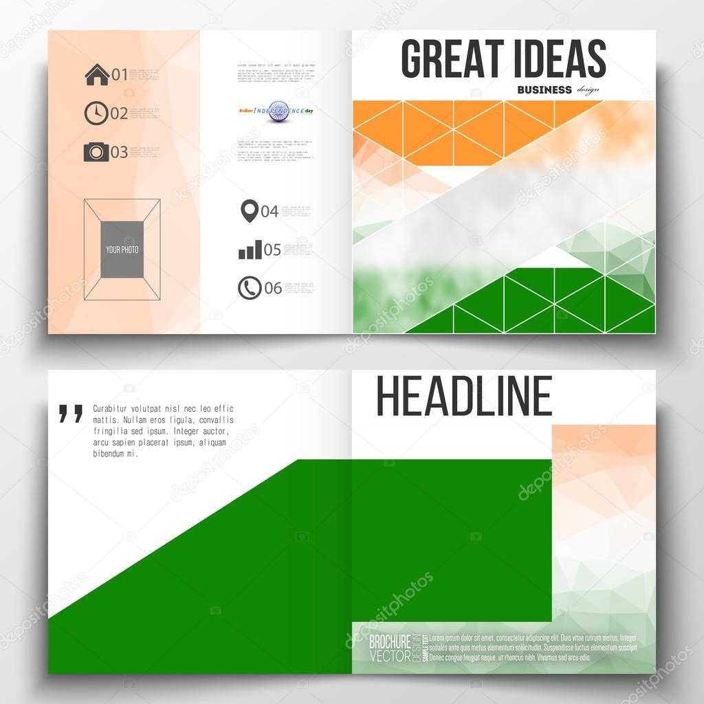 Set Of Annual Report Business Templates For Brochure Inside Ind Annual Report Template