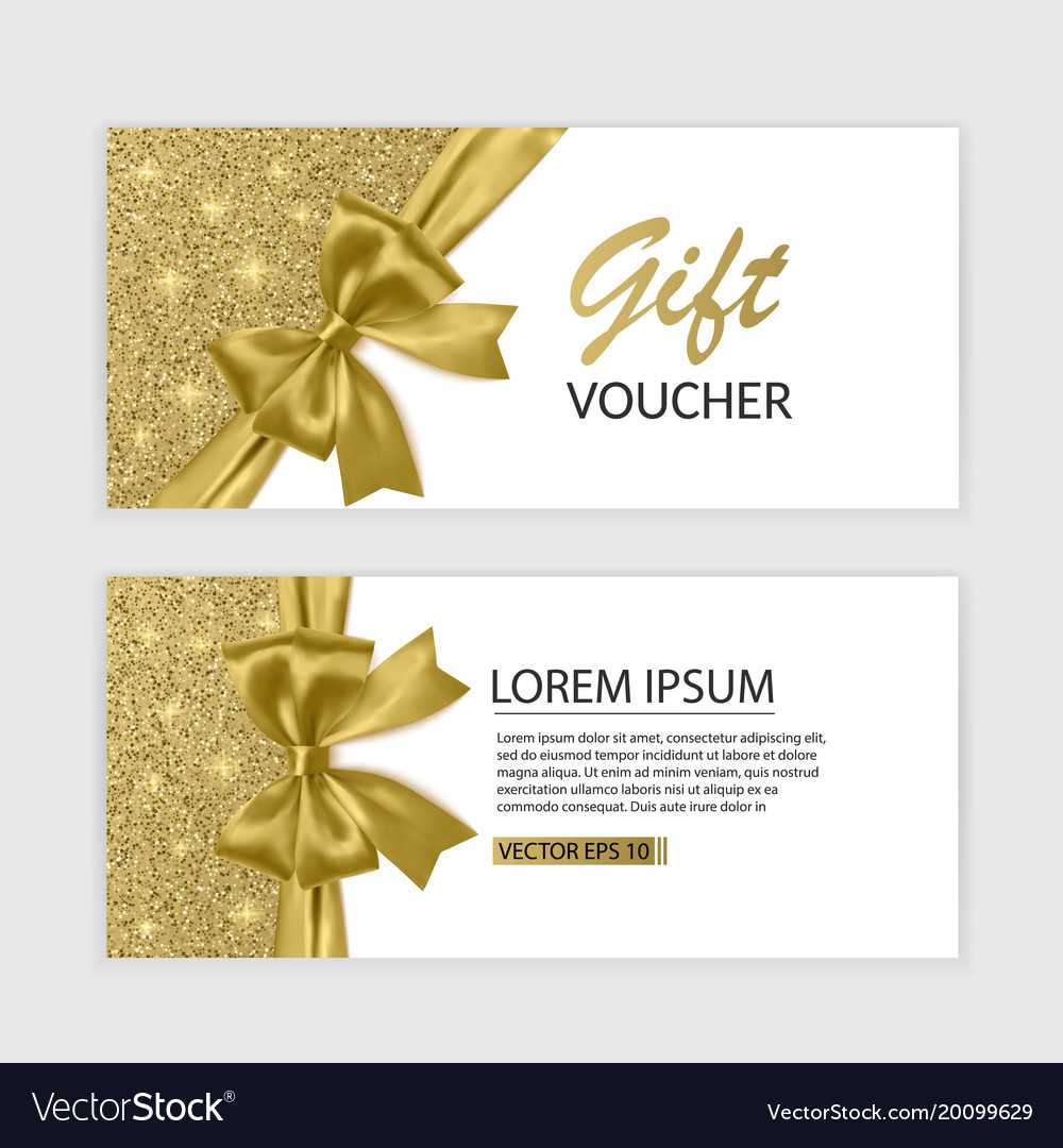 Set Of Gift Voucher Card Template Advertising Or Throughout Advertising Card Template