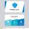 Shield Business Card Design Template, Visiting For Your Within Shield Id Card Template