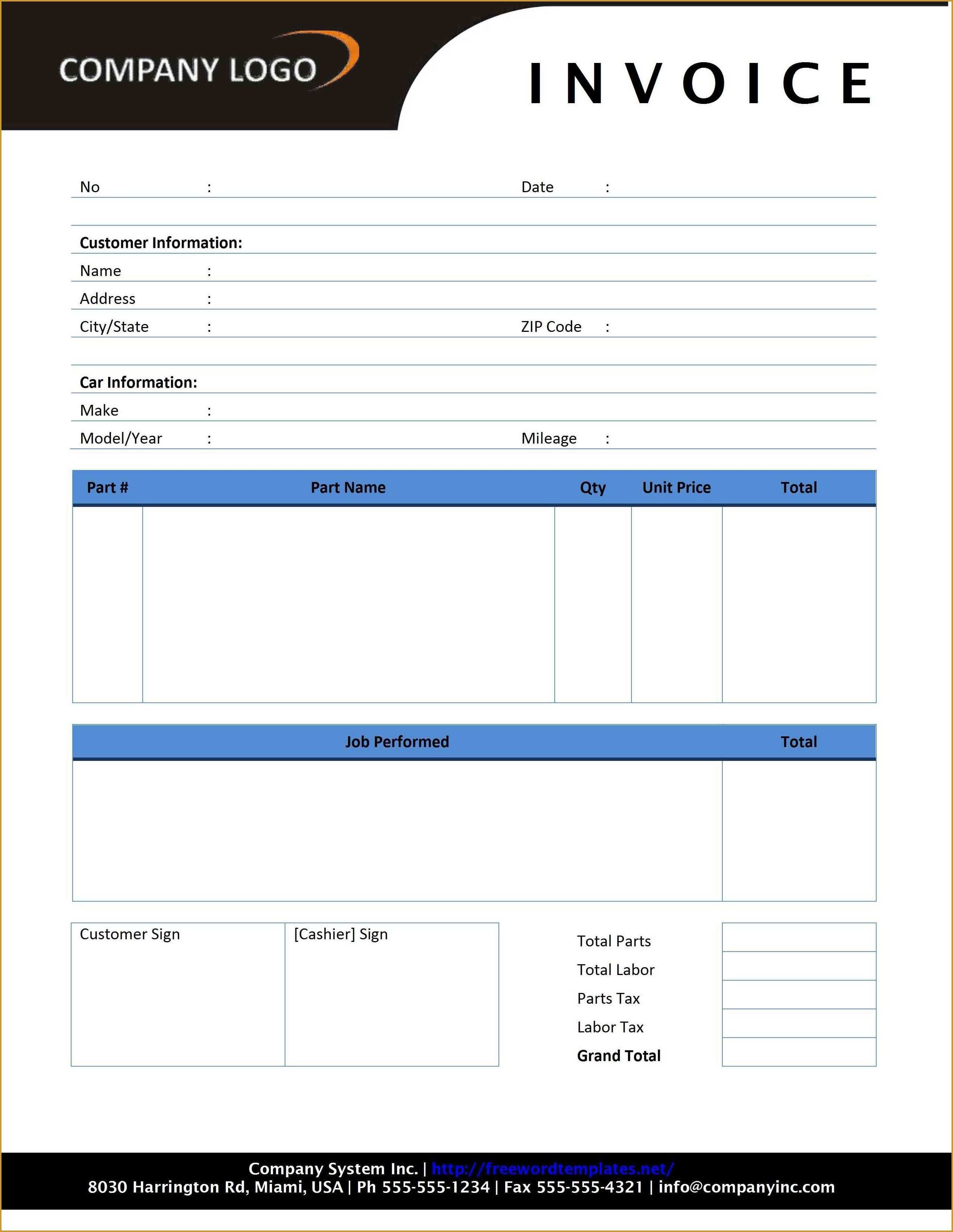 Simple Invoice Templates General Purchase Invoice Template Throughout Microsoft Office Word Invoice Template