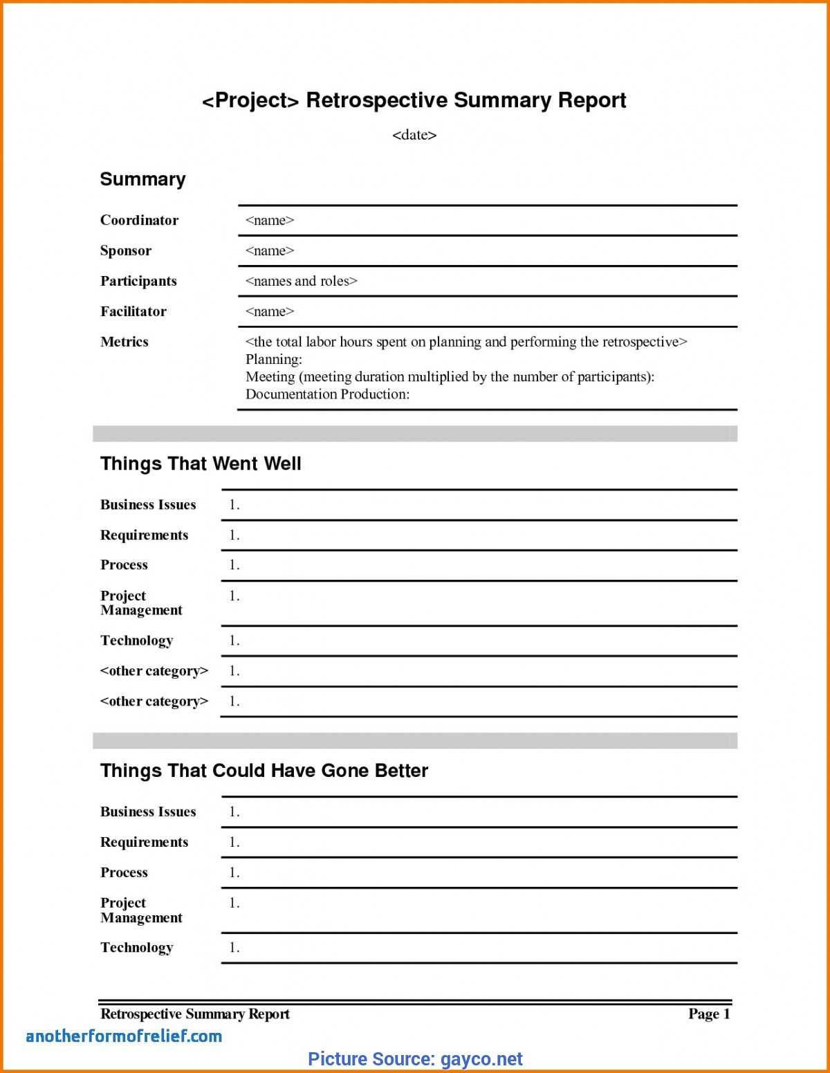 Simple Project Lessons Learnt Template Lessons Learnt Report Pertaining To Lessons Learnt Report Template