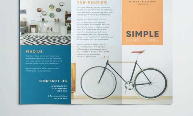 Simple Tri Fold Brochure | Design Inspiration | Graphic throughout Tri Fold Brochure Template Indesign Free Download
