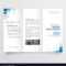 Simple Trifold Business Brochure Template Design With One Page Brochure Template