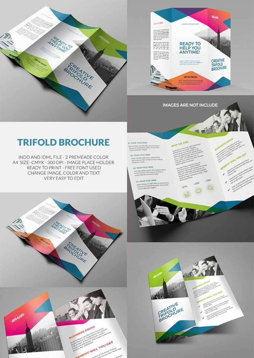 Singular Indesign Brochure Templates Free Download Template With Regard To Adobe Indesign Tri Fold Brochure Template