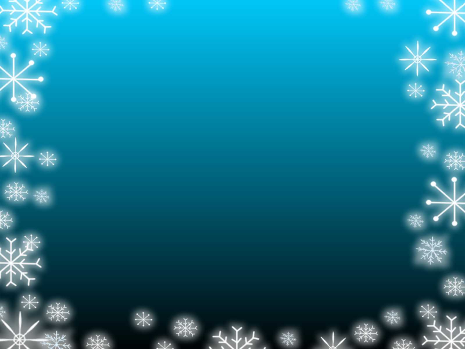 Snow Backgrounds Ppt Grounds With Snow Powerpoint Template 