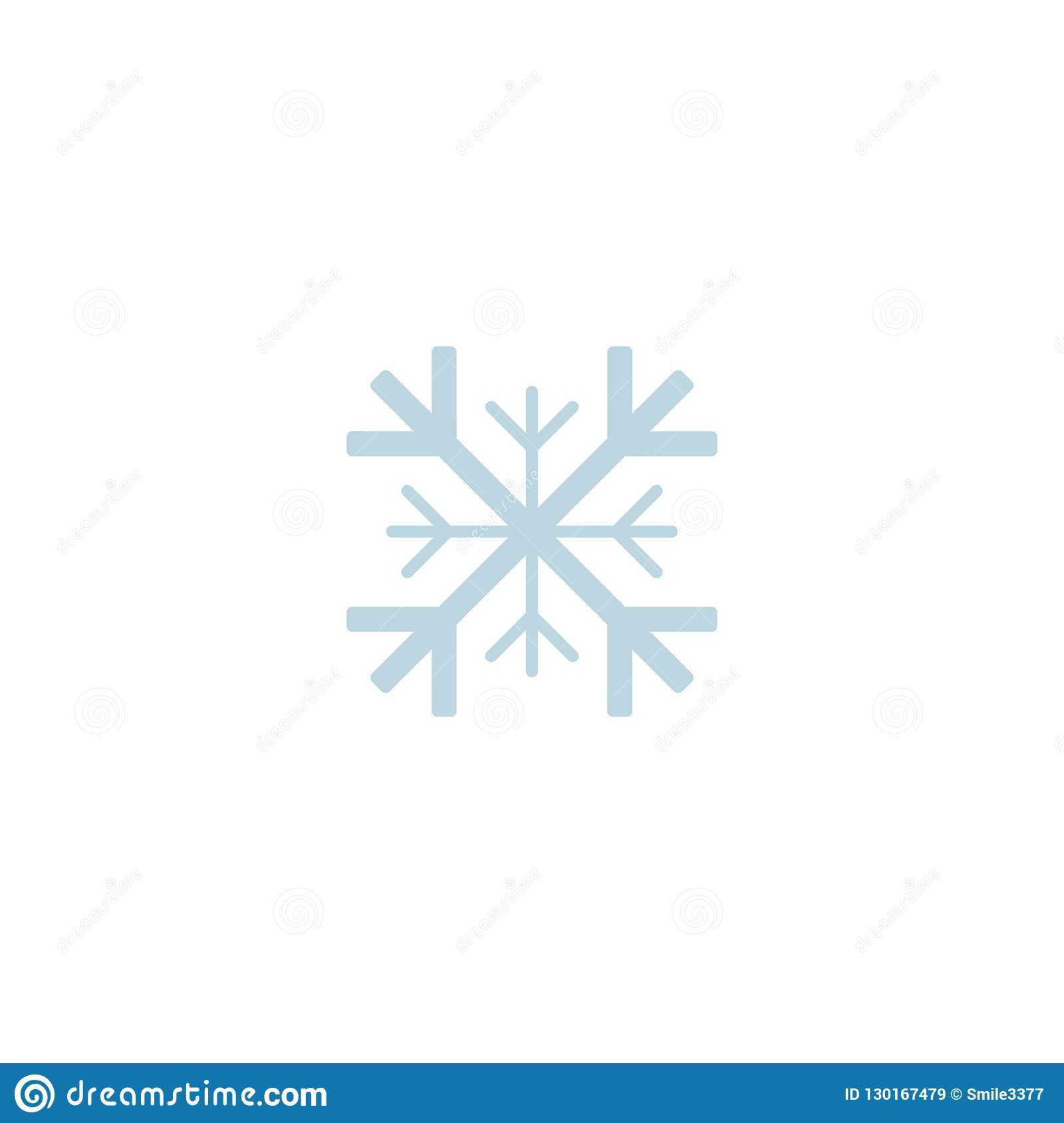 Snowflake Icon. Template Christmas Snowflake On Blank Pertaining To Blank Snowflake Template