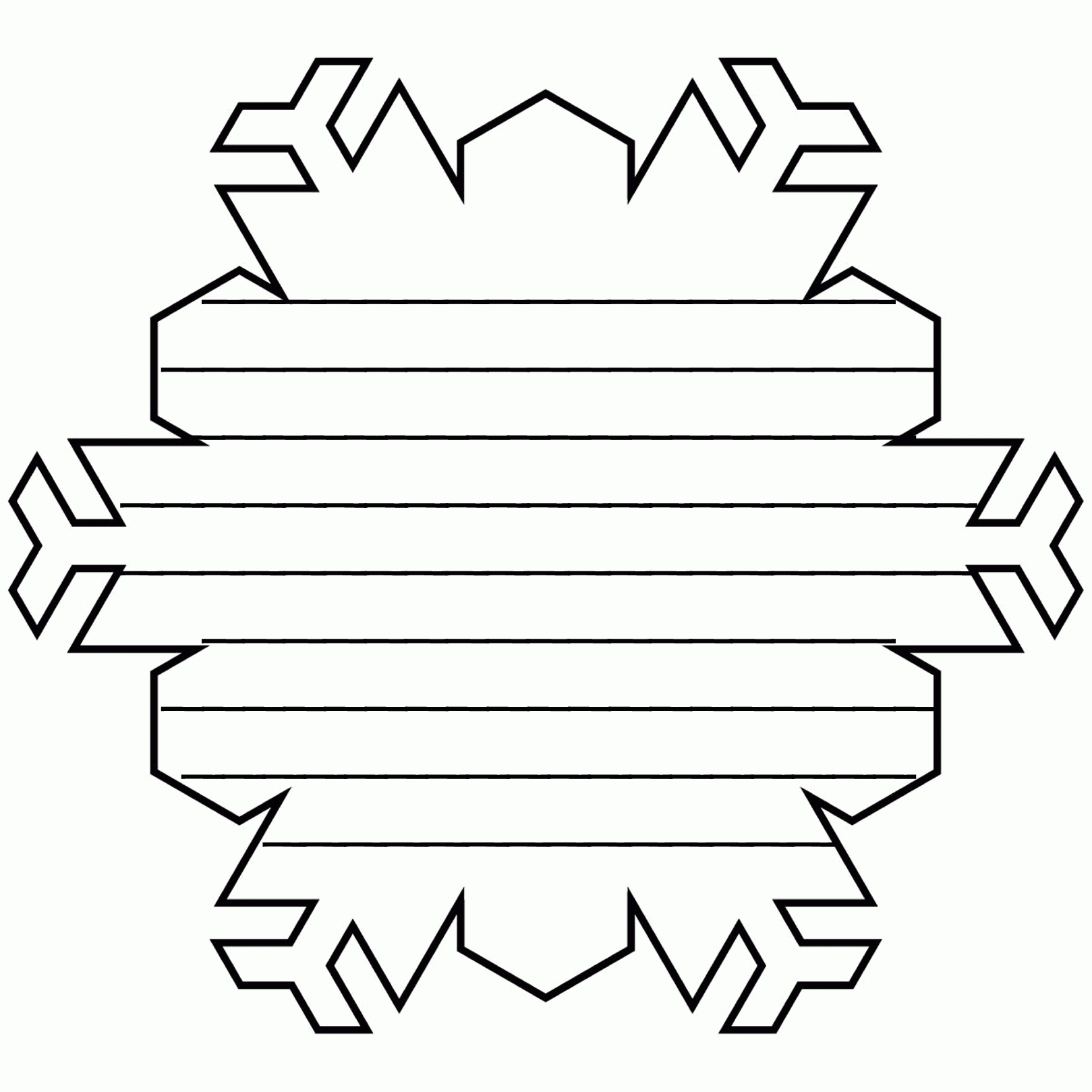 Snowflake Printable – Google Search | 4Th Grade | Third Within Blank Snowflake Template