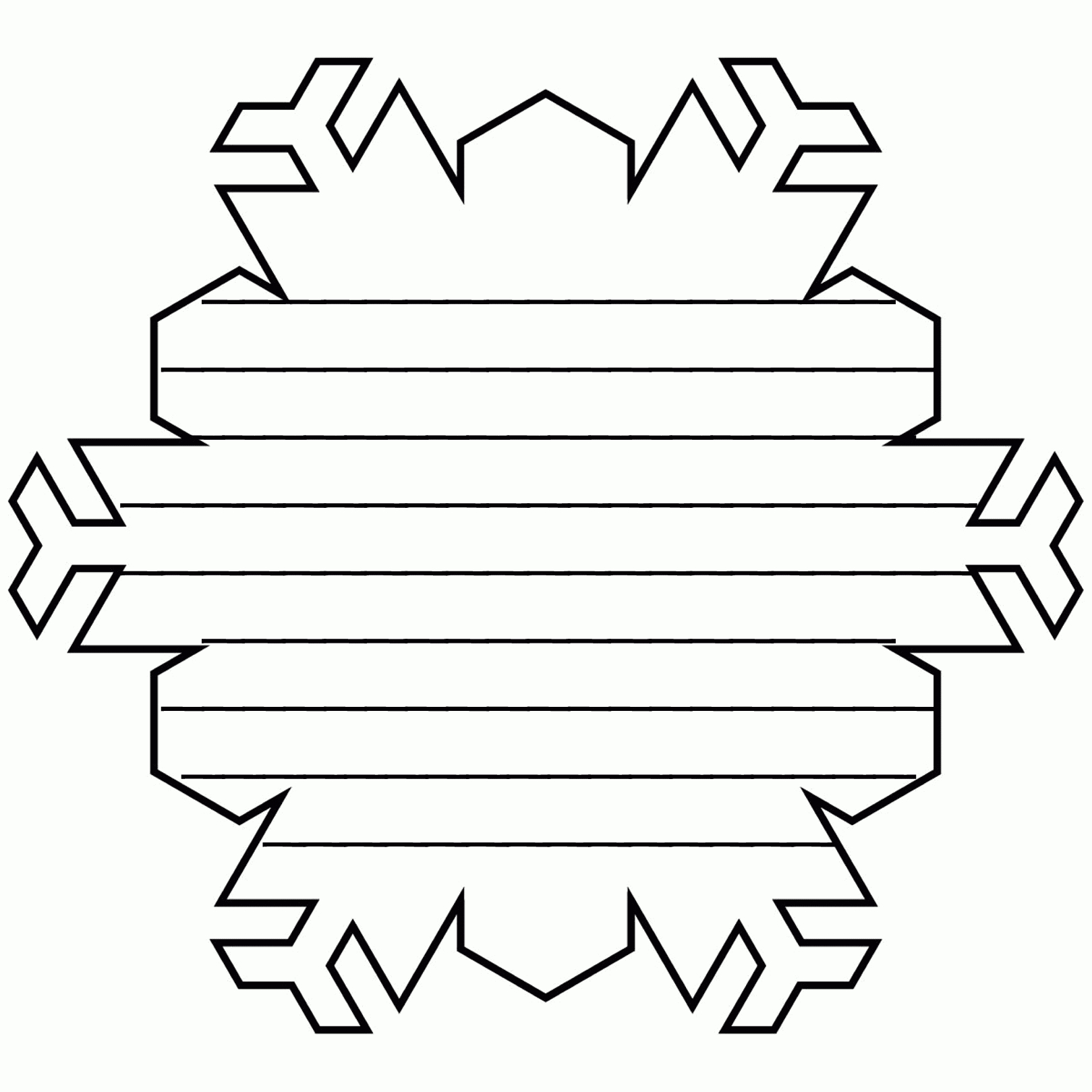 Snowflake Printable – Google Search | 4Th Grade | Third Within Blank Snowflake Template