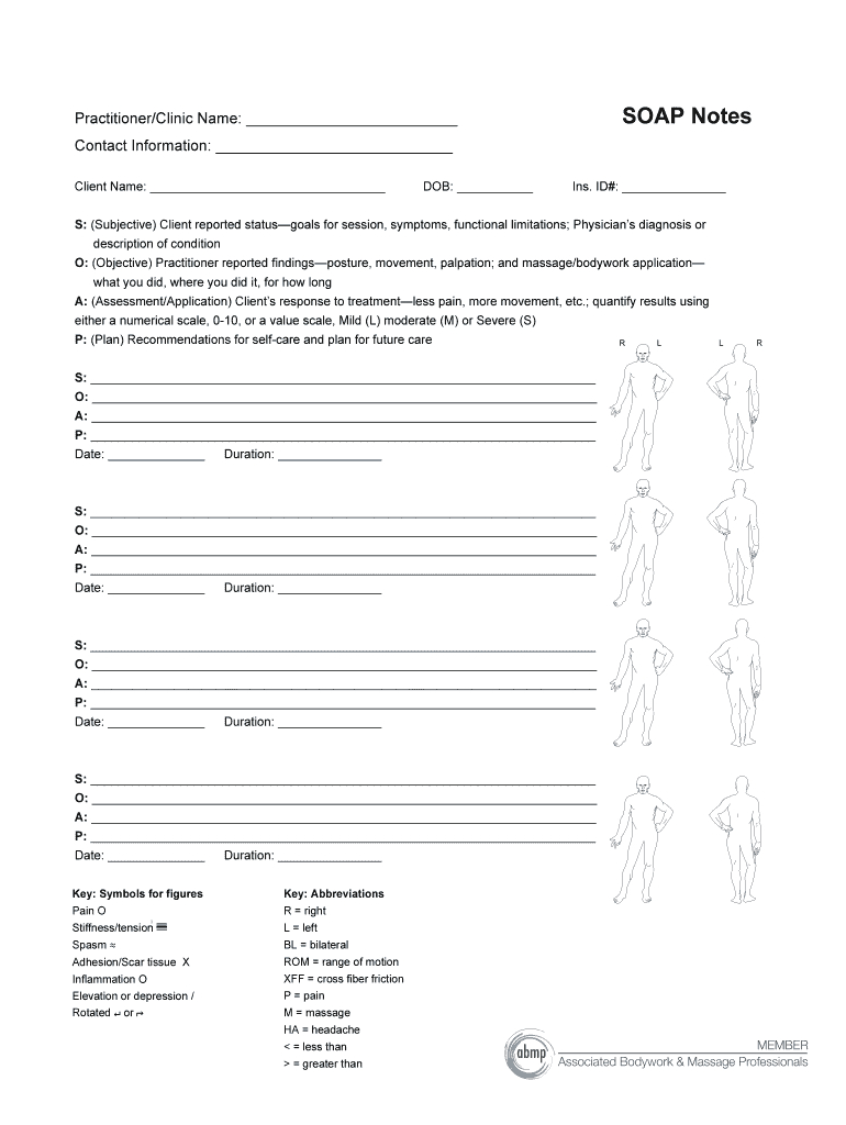 Soap Note Fillable – Fill Online, Printable, Fillable, Blank With Regard To Blank Soap Note Template