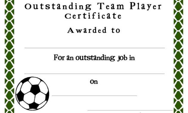 Soccer Award Certificates Template | Kiddo Shelter | Blank with regard to Soccer Certificate Template Free