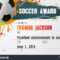 Soccer Certificate Template – Atlantaauctionco For Soccer Certificate Templates For Word