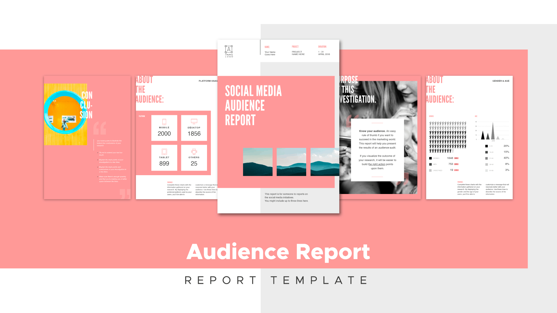 Social Media Marketing: How To Create Impactful Reports In Social Media Marketing Report Template