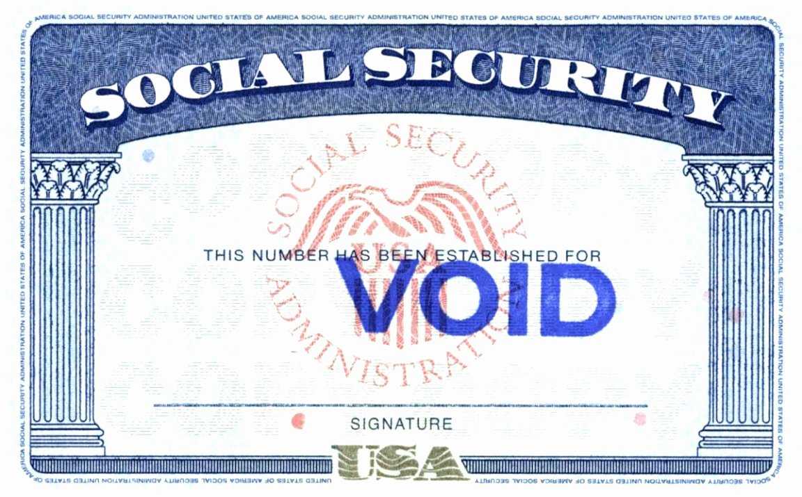 Social Security Card Template Free – Atlantaauctionco Intended For Social Security Card Template Free