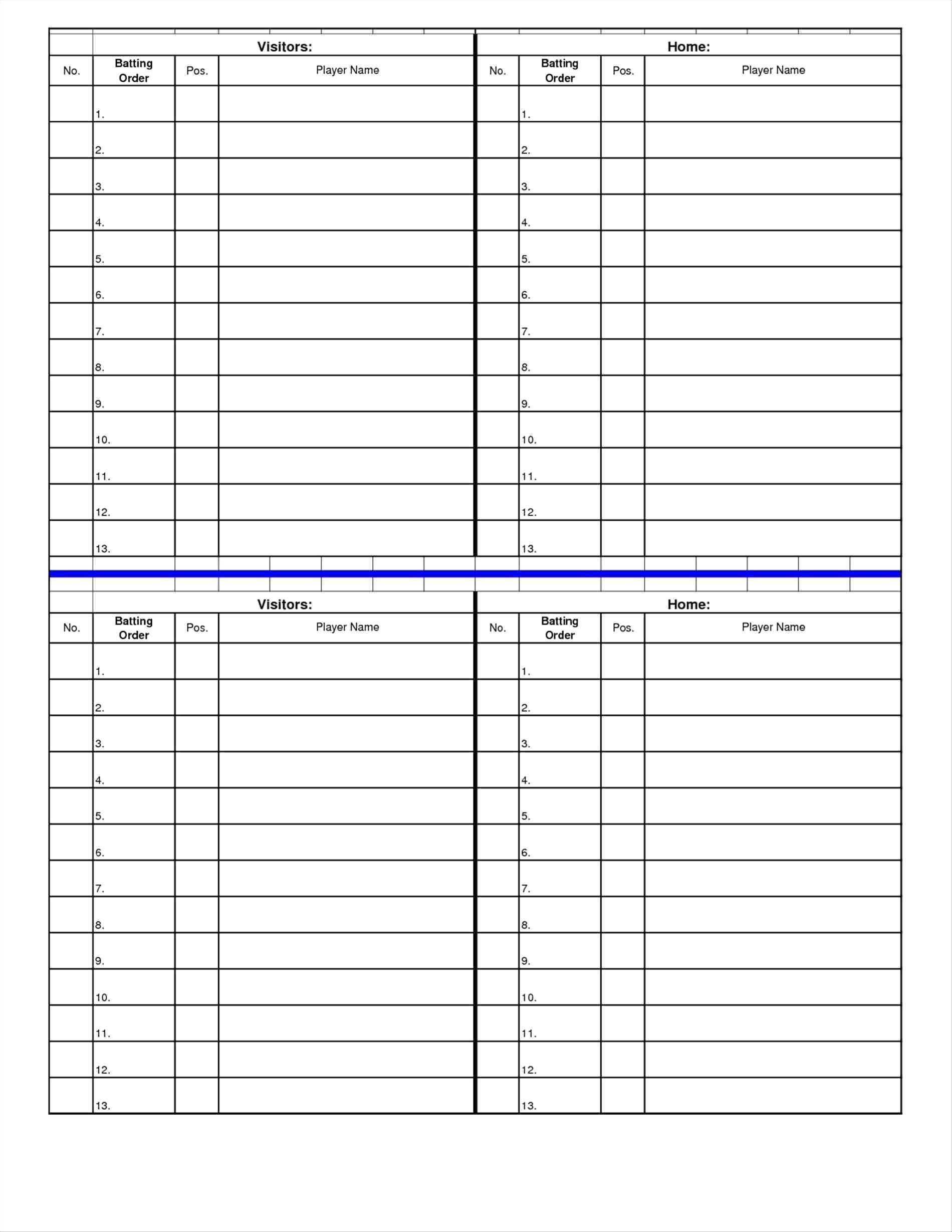 Softball Lineup Template 11 Reasons Why Softball Lineup In Softball Lineup Card Template