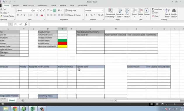 Software Testing Weekly Status Report Template inside Qa Weekly Status Report Template