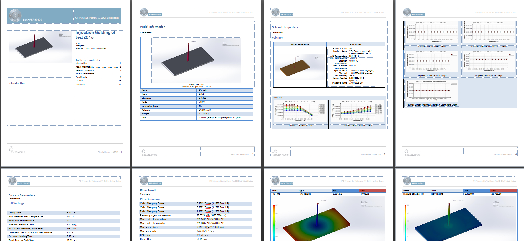 Solver And User Interface Key To Solidworks Plastics Update Throughout Fea Report Template