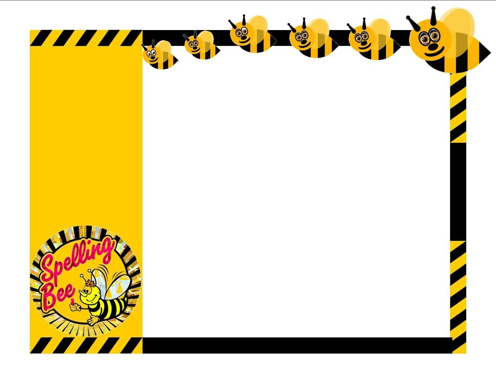 Spelling Bee Certificate Clip Art – Invitation Templates With Regard To Spelling Bee Award Certificate Template