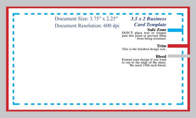 Standard Business Card Blank Template Photoshop Template for Business Card Size Photoshop Template