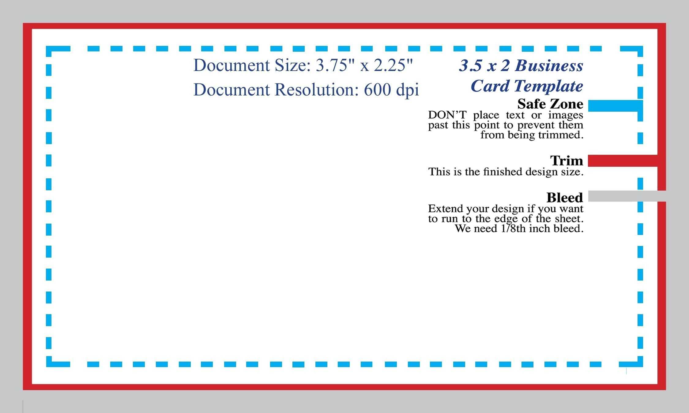 Standard Business Card Blank Template Photoshop Template Throughout Business Card Size Template Psd