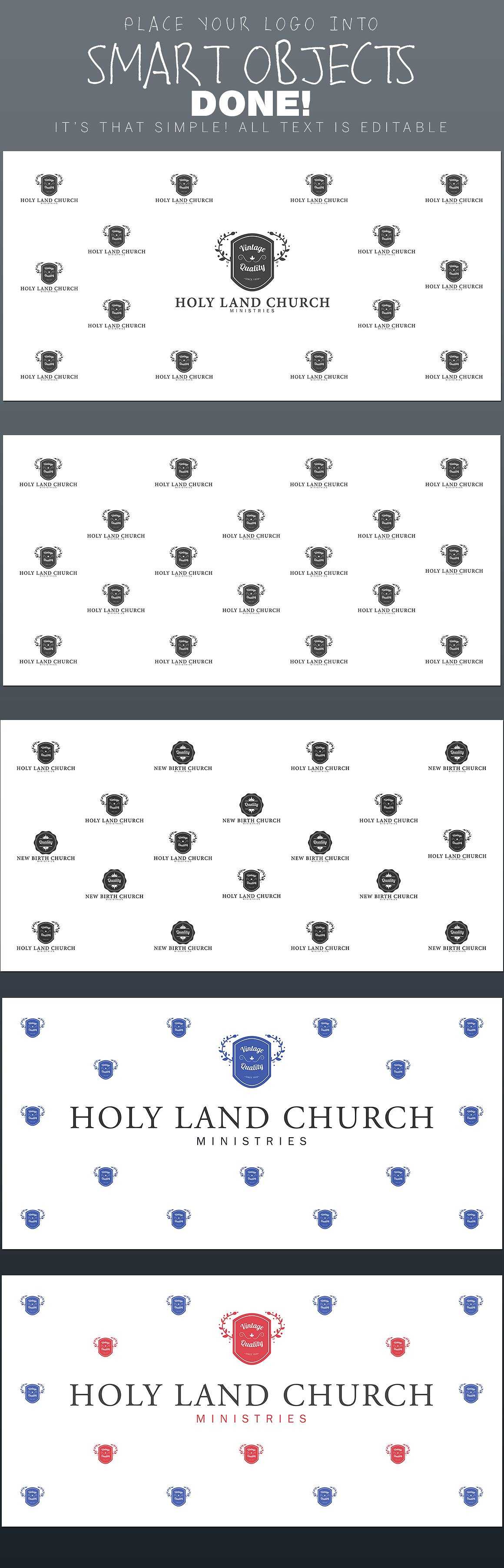 Step And Repeat Backdrop Photoshop Template Intended For Step And Repeat Banner Template