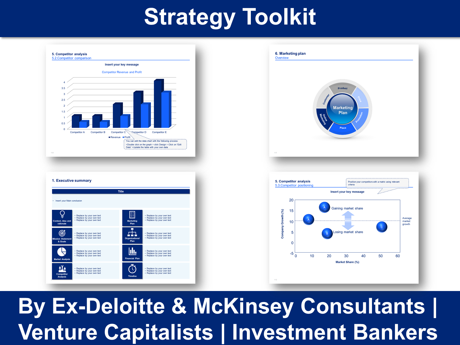 Strategy Toolkit In Powerpoint & Excel |Ex Mckinsey With Regard To Drudge Report Template